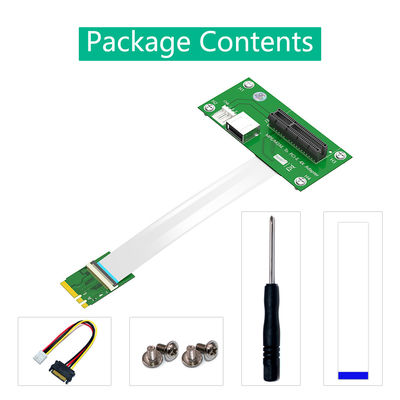 بطاقة SATA المصفوفة بالذهب 15pin PCI-E Express X4