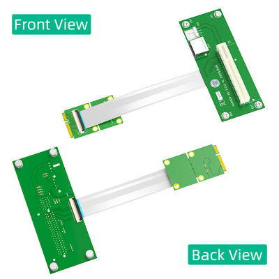 الكابل الرأسي PCI-E Express X8 USB Riser Card Extender كابل ODM