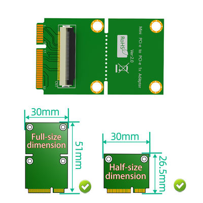 الكابل الرأسي PCI-E Express X8 USB Riser Card Extender كابل ODM