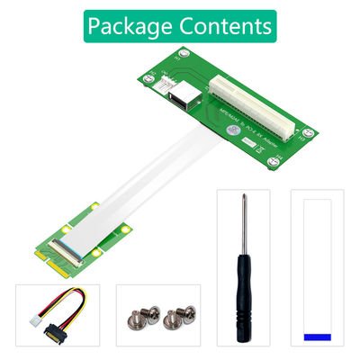 الكابل الرأسي PCI-E Express X8 USB Riser Card Extender كابل ODM