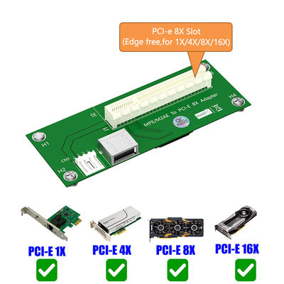 الكابل الرأسي PCI-E Express X8 USB Riser Card Extender كابل ODM