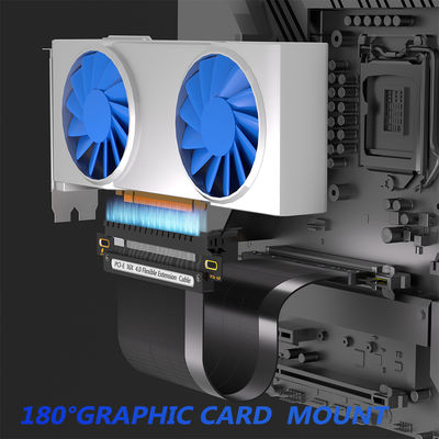 كابل رفع PCI E عالي السرعة 64 جيجابايت/ثانية كابل رفع Pcie 4.0