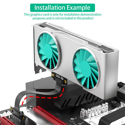 PCI Express 3.0 1x para PCI-E x1 Riser Adaptor تمديد مرن PCI-E Riser كابل Express 1X سرعة عالية
