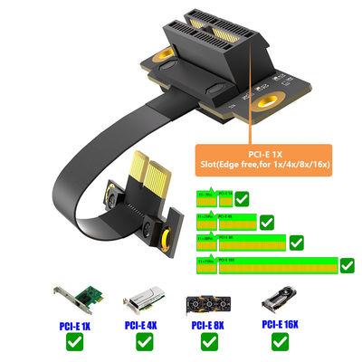 كابل تمديد ATX PCI E Pci Express 36PIN 1X مع موصل مطلي بالذهب