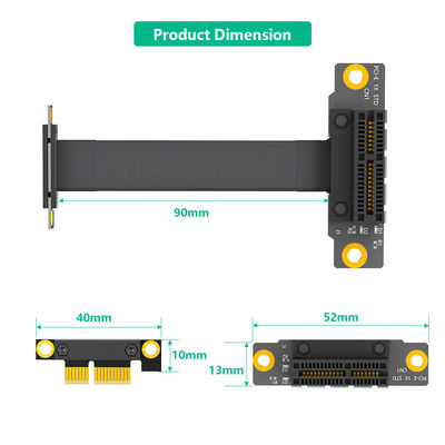 كابل تمديد ATX PCI E Pci Express 36PIN 1X مع موصل مطلي بالذهب