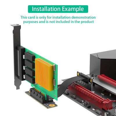 كابل تمديد ATX PCI E Pci Express 36PIN 1X مع موصل مطلي بالذهب