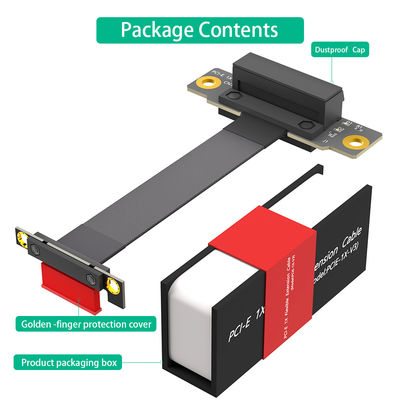 كابل تمديد ATX PCI E Pci Express 36PIN 1X مع موصل مطلي بالذهب