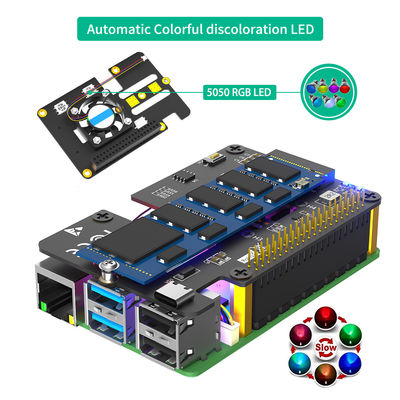 جين 2 Raspberry Pi M 2 محول NVMe إلى PCIe PCI E محول Raspberry Ssd 3 في 1 Combo