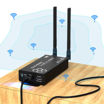 NGFF M.2 مفتاح-B إلى USB نوع-C وحدة لاسلكية محول بطاقة SIM فتحة 2 الهوائيات + حالة الحماية ل 3G 4G LTE WWAN مودم GSM