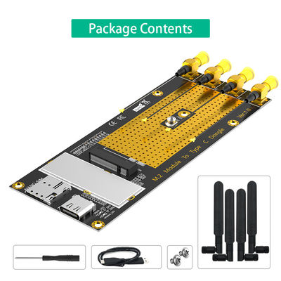 مخصص PCI-E NGFF إلى M 2 محول NVME لمودول RM500Q RM500U