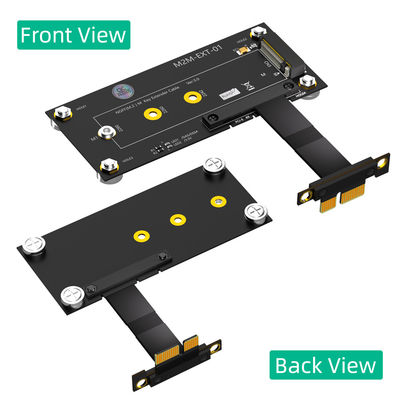 Nouvelle version M.2 NGFF NVME M-Key SSD à PCI-E 4X adaptateur de câble d'extension