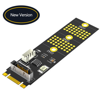 NGFF M.2 Key B+M To SATA Adapter Card Extender 2,5 pollici