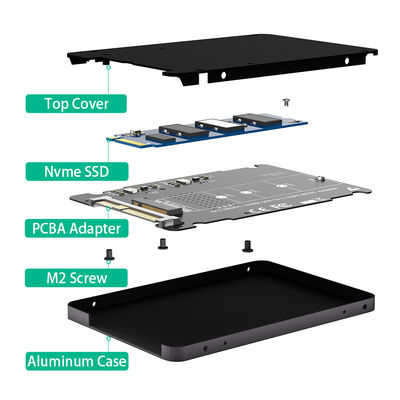M.2 M المفتاح إلى U.2 بطاقة محول NVME ssd إلى pc-e u2 sff-8639 Pcle M2 محول محول ل 2230/2242/2260/2280