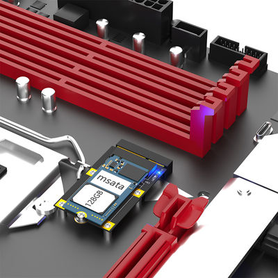 MSATA إلى M.2 ((NGFF) المفتاح B محول لـ 2230/2242 محول بطاقة SSD لمجموعة أجزاء PCS متعددة الأنظمة