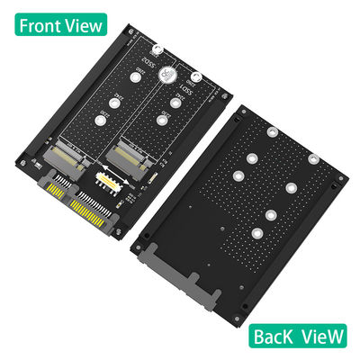 مزدوج M.2 B Key / B&M Key SSD إلى 2.5 "SATA III مع STA 2.5 بوصة إطار دعامة