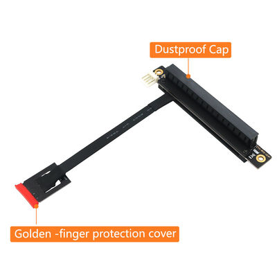 M.2 ((NGFF) المفتاح A-E إلى PCI-E 16X كابل محول لنقل البيانات السريع