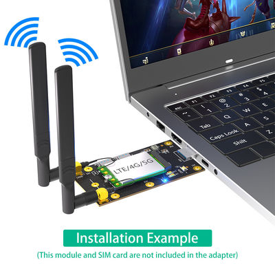 محول PCI Express Gen 3.0 8 Gbps NGFF M.2 إلى USB 3.0 مع فتحة بطاقة SIM NANO مزدوجة