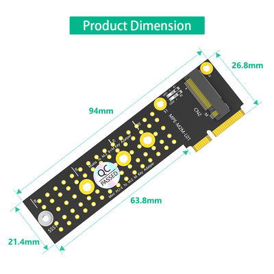 M.2 (NGFF) Nvme SSD إلى محول PCIe صغير