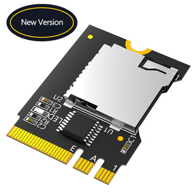 نسخة جديدة من بطاقة Micro SD TF SDHC SDXC إلى محول NGFF Key A-E