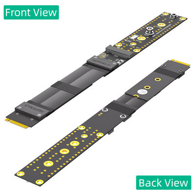 M.2 NGFF المفتاح M NVMe كابل امتداد SSD PCIe3.0 X4 كامل السرعة سرعة عالية كابل امتداد جهاز كمبيوتر سطح المكتب SSD