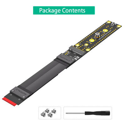 M.2 NGFF المفتاح M NVMe كابل امتداد SSD PCIe3.0 X4 كامل السرعة سرعة عالية كابل امتداد جهاز كمبيوتر سطح المكتب SSD