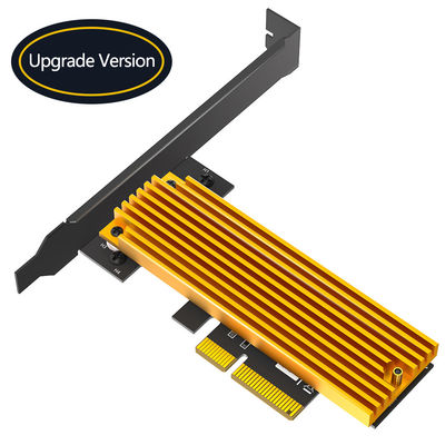 M.2 NGFF PCI-e SSD إلى PCI Express 3.0 x4 بطاقة محول المضيف - دعم M.2 PCIe (NVMe أو AHCI) نوع 2242 2260 2280