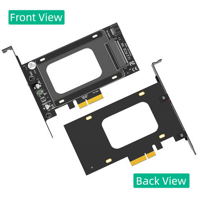 PCI-E Riser 3.0 4X do U.2 SFF-8639 Adapter SSD do karty PCI Express 2.5" SATA