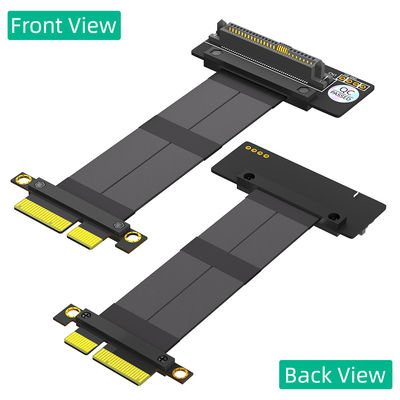 SFF-8639 U.2 90° tot PCI-E 3.0 4X Ribbon Extender Cable voor en snelle verbinding
