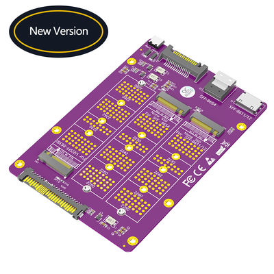 M.2 NVMe إلى SFF-8611/8654/U.2 محول 6Gb/s عرض النطاق الترددي
