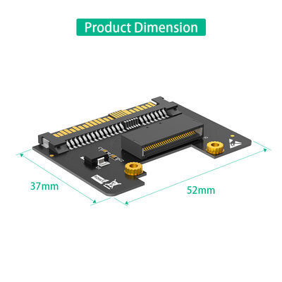 محول مركز بيانات SSD U.2 EDSFF محول E1.S 13x7x1 سم