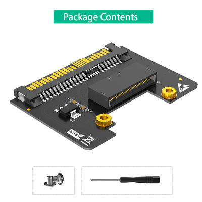 محول مركز بيانات SSD U.2 EDSFF محول E1.S 13x7x1 سم