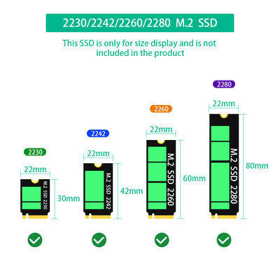 2 في 1 SFF 8639 محول M.2 NGFF U 2 Sff 8639 إلى محول Sata