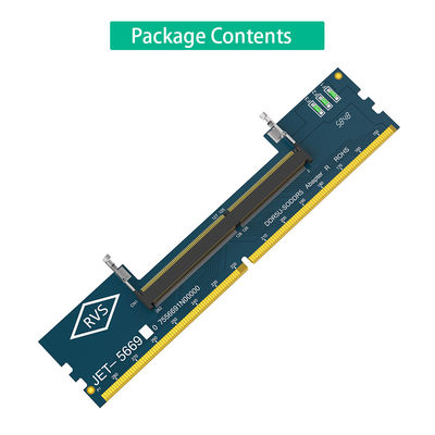 محول ذاكرة الكمبيوتر المحمول DDR5 RAM إلى SO DDR5 UDIMM لسطح المكتب، جهاز اختبار