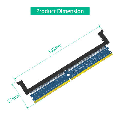 288Pin Motherboards DDR Memory Adapter  Test Protection Card Adapter For Desktop
