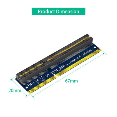 STD 204Pin DDR Memory Adapter  DDR3 Memory Adapter 1.5V DC.