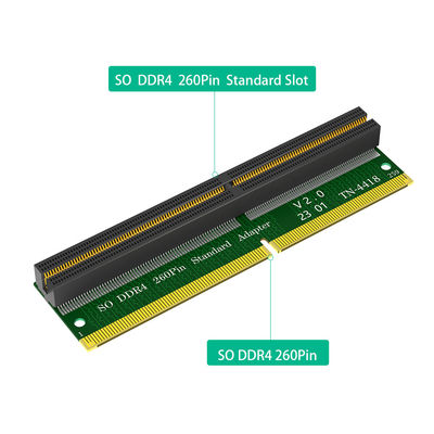 RAM DDR4 260Pin Slot To Desktop DDR4 DIMM Adapter Test Protection Card