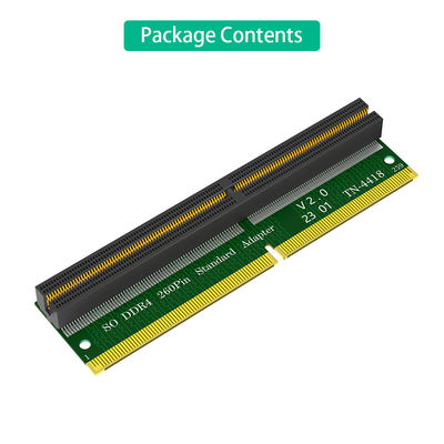 RAM DDR4 260Pin Slot To Desktop DDR4 DIMM Adapter Test Protection Card