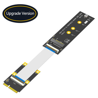 M.2 NGFF 2280mm  Mini PCI E Cable Key M NVME SSD Adapter