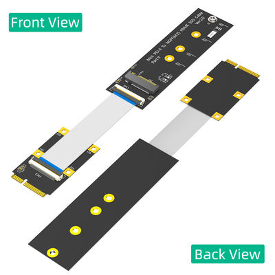 M.2 NGFF 2280mm  Mini PCI E Cable Key M NVME SSD Adapter