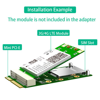 Full Size USB Mini PCI-E Sim Card Adapter Customized