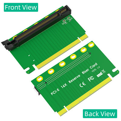 16X 3.0 Mini PCI E Adapter 90 Degree Reverse Riser Card 2U Server Mini Pci Express Adapter