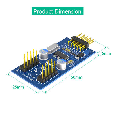 USB 2.0 Motherboard USB Adapter Male 1 To 2 Female Extension Cable
