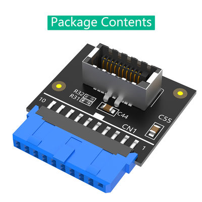 20Pin Header USB Front Panel Adapter USB 3.1 Key A Type E To USB 3.0