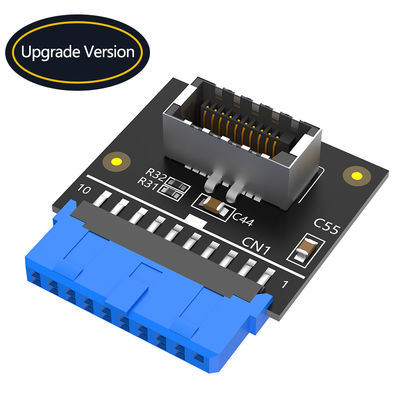 Vertical USB 3.1 Type E Adapter 19 Pin Front Panel Socket