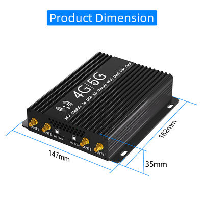 Wireless 4G 5G Module NGFF M.2  To USB 3.0 Adapter Wifi Network Card For Desktop