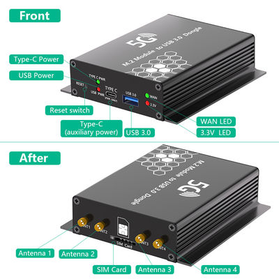 Dual SIM Card Slot NGFF M.2 to USB 3.0 Adapter for 3G 4G 5G Module Fast and Connection