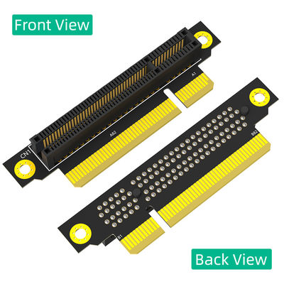 Reverse 90 Degree PCI-E 3.0 8X Slot To PCIe X8 Adapter Riser Card For 1U Server Case