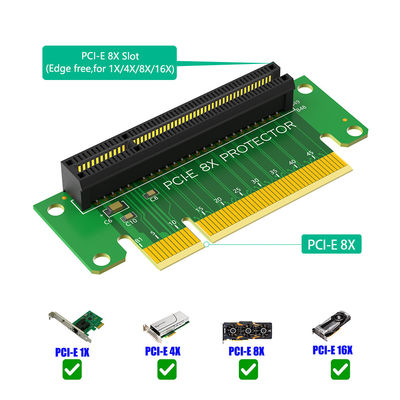 74 X 20mm Elevated Riser Card PCI Express 8X  Computer Server PCIe Socket