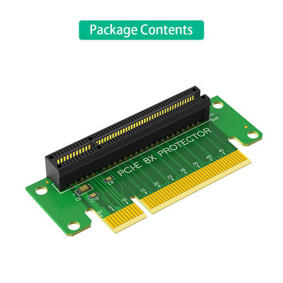 74 X 20mm Elevated Riser Card PCI Express 8X  Computer Server PCIe Socket