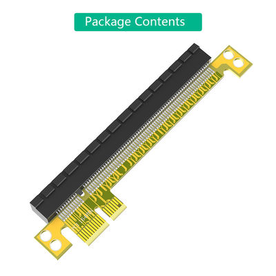 1x To 16x Pci Express Riser Adapter Male To Female Extension Graphics Card Pcie 5.0 Riser